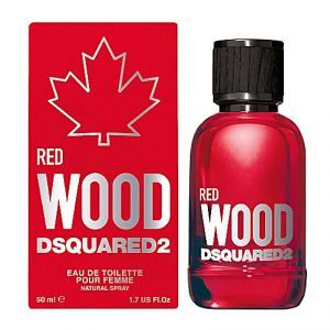 Dsquared2 Red Wood 2 Pour Femme 50 ml, Eau de Toilette Spray Donna