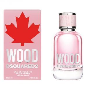 Dsquared2 Wood 2 Pour Femme 50 ml, Eau de Toilette Spray Donna