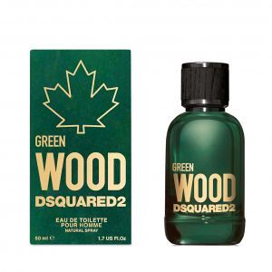 Dsquared2 Green Wood 2 Pour Homme 50 ml, Eau de Toilette Spray Uomo