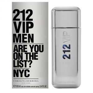 Carolina Herrera 212 Vip Men Herrera 100 ml, Eau de Toilette Spray Uomo