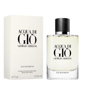Armani Acqua Di Giò Pour Homme 75 ml, Eau de Parfum Ricaricabile Spray Uomo