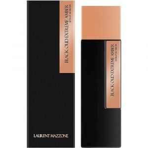 Laurent Mazzone Black Oud Extreme Amber 100 ml, Extrait de Parfum Spray Uomo