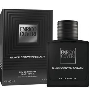 Coveri Black Contemporary Pour Homme 100 ml, Eau de Toilette Spray Uomo
