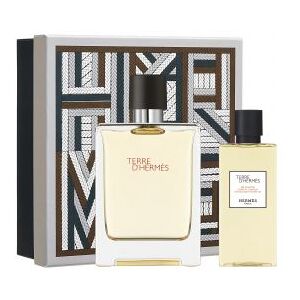 Hermes Terre D' Parfum Cofanetto 100 ml, Gel doccia 80 ml Uomo