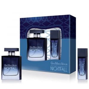 Gian Marco Venturi Nightfall Cofanetto 100 ml, Eau De Parfum 30 ml Uomo