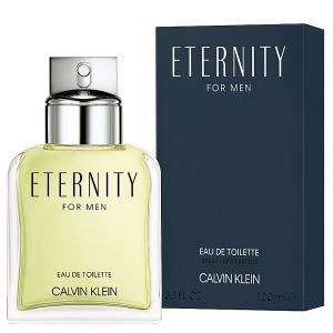 Calvin Klein Eternity For Men  100 ml, Eau de Toilette Spray Uomo