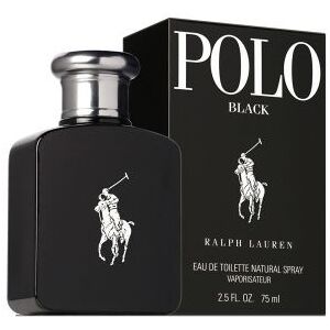 Ralph Lauren Polo Black  75 ml, Eau de Toilette Spray Uomo