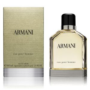 Armani Eau Pour Homme 100 ml, Eau de Toilette Spray Uomo