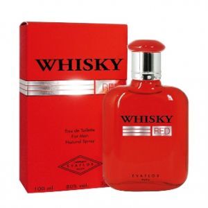 Evaflor Whisky Red  100 ml, Eau de Toilette Spray Uomo