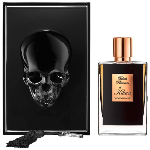 kilian paris black phantom memento mori eau de parfum nachfüllbar mit clutch