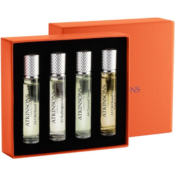 atkinsons london 1799 travel set the icons of the realm 10 ml x 4