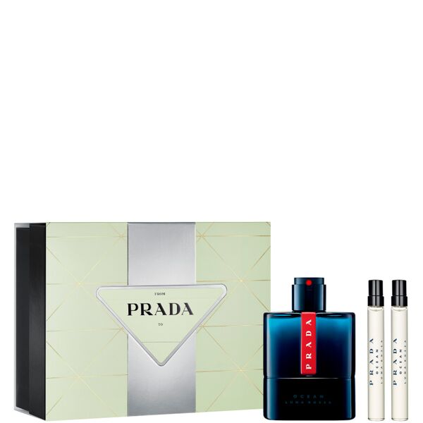 prada luna rossa ocean confezione 100 ml eau de toilette e 2 x 10 ml travel spray eau de toilette.