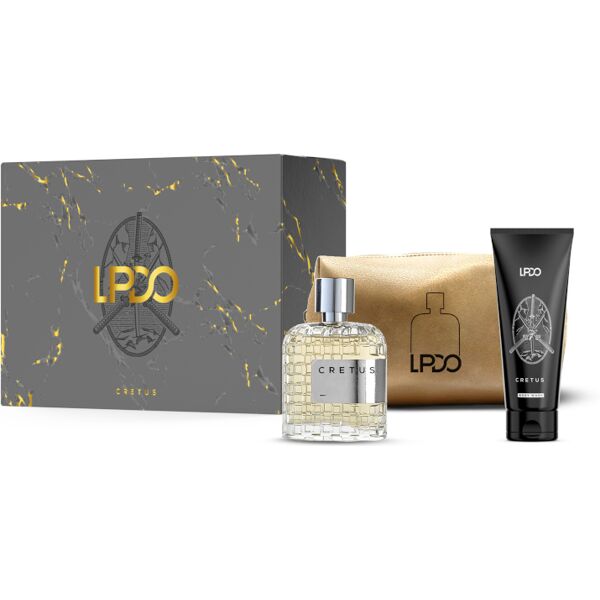 lpdo cretus confezione 100 ml eau de parfum intense + 100 ml body wash + pochette