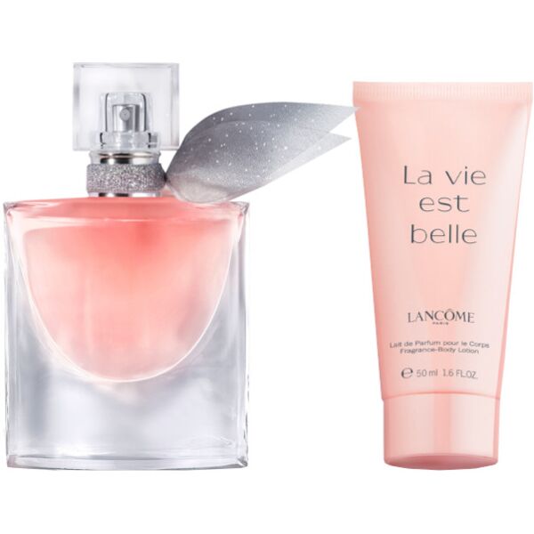 lancome la vie est belle eau de parfum confezione 30 ml eau de parfum + 50 ml body lotion