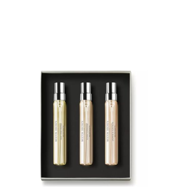 molton brown floral & spicy fragrance discovery set 3 x 7,5 ml