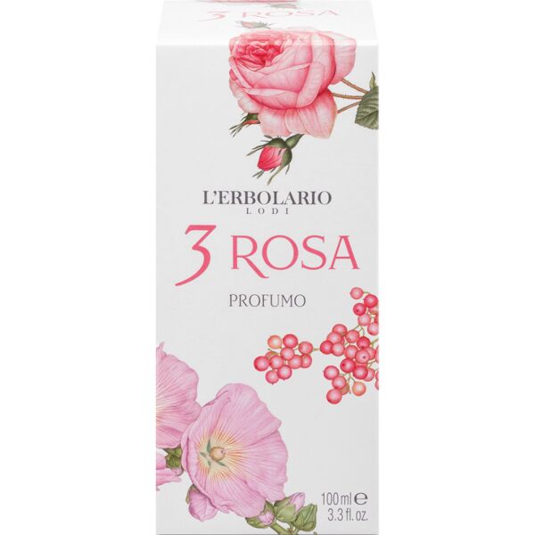 l'erbolario 3 rosa acqua profumo 100 ml