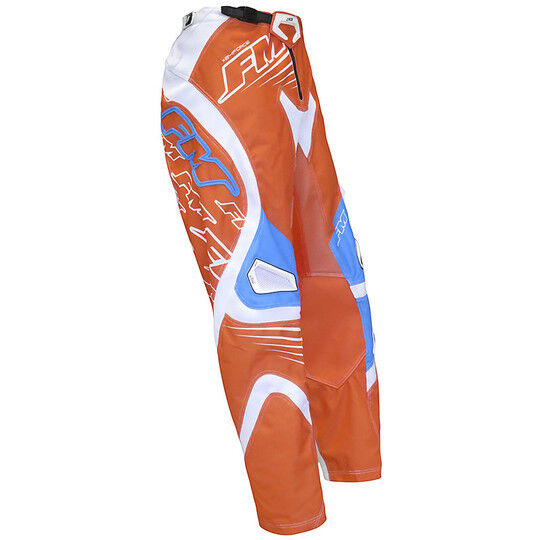 Fm racing Pantaloni moto cross enduro fm racing force x24 arancio blu