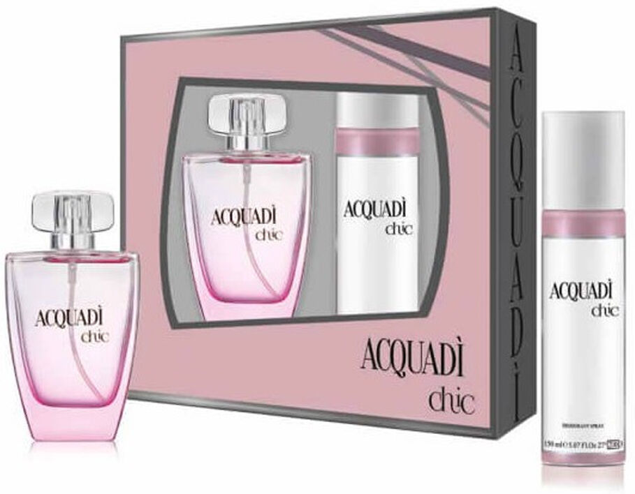 Acquadì Chic Cofanetto Donna Eau De Toilette 100ml + Deodorante 150ml