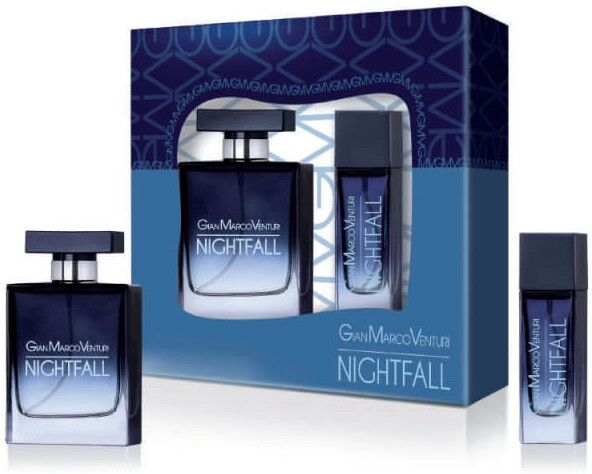 Gian Marco Venturi Nightfall Cofanetto Uomo Eau De Parfum 100ml + Eau De Toilette 30ml