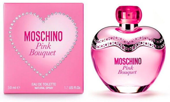 Moschino Pink Bouquet Eau De Toilette Donna 50ml