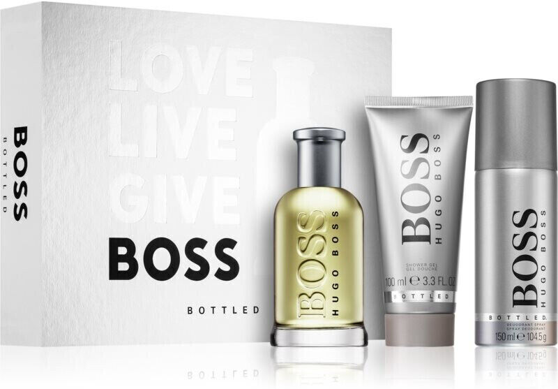 Hugo Boss Boss Eau De Toilette 100ml + Shower Gel 100ml + Deo Spray 150ml