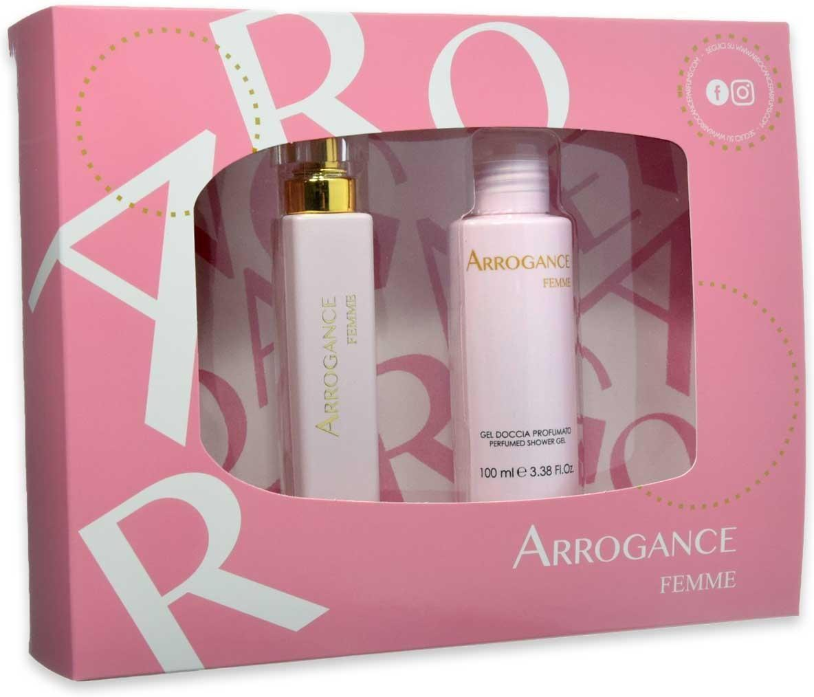 Arrogance Femme Cofanetto Donna Eau De Toilette 30ml + Gel Doccia 100ml