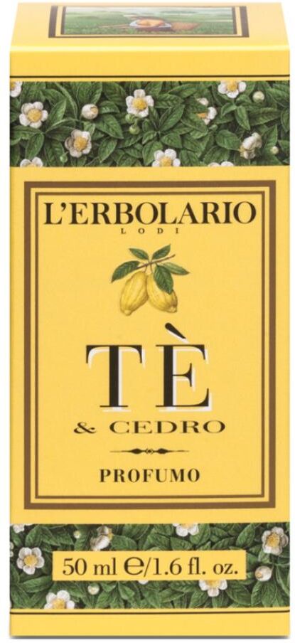 L'Erbolario Acqua Profumata Te Cedro 50ml