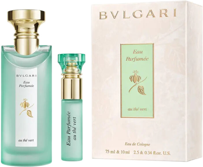 Bulgari Eau Parfumée Au Thé Vert Confezione 75 ML Eau de Cologne + 10 ML Eau de Cologne