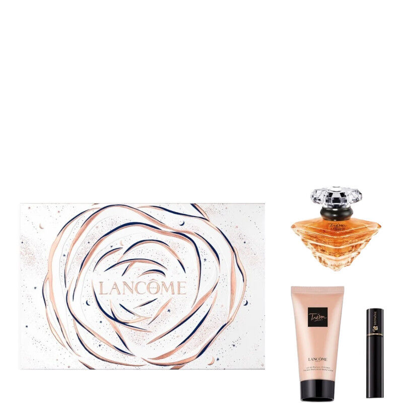 Lancome Trésor Confezione 30 ML Eau de Parfum + 50 ML Body Lotion + mini Mascara Noir Hypnose