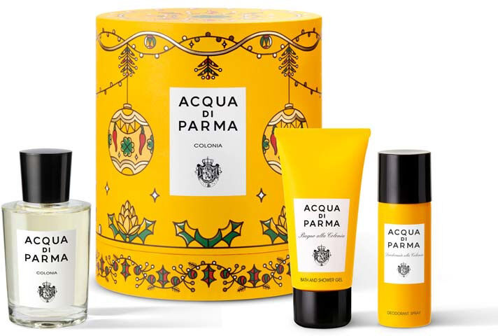 Acqua di Parma Colonia Cofanetto 100 ML Eau de Cologne + 75 ML Gel Bagno e Doccia + 50 ML Deodorante Spray