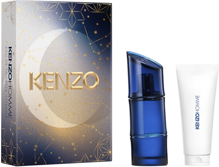 Kenzo Homme EDT Intense Confezione 60 ML Eau de Toilette Intense + 75 ML Gel Doccia