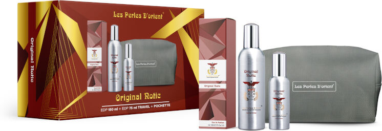 Les Perles D'orient Original Notic Confezione 150 ML Eau de Parfum + 75 ML Eau de Parfum + Pochette