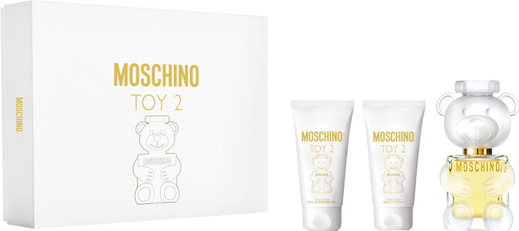 Moschino Toy 2 Confezione 50 ML Eau de Parfum + 50 ML Shower Gel + 50 ML Body Lotion