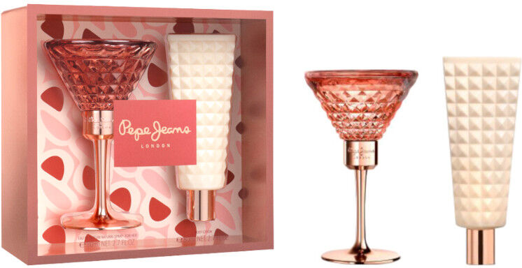 Pepe Jeans For Her Confezione 80 ML Eau de Parfum + 80 ML Body Lotion