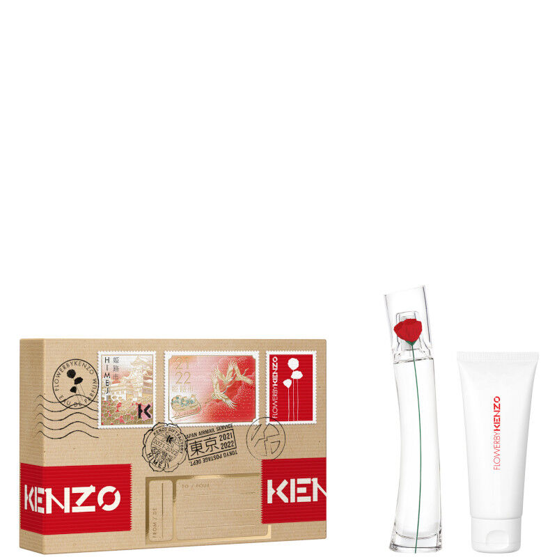 Flower by kenzo EDP Confezione 30 ML Eau de Parfum + 75 ML Body Lotion