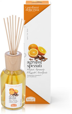 Helan I PROFUMI DELLA CASA - Bastoncini Aromatici - Agrumi Speziati 250 ml