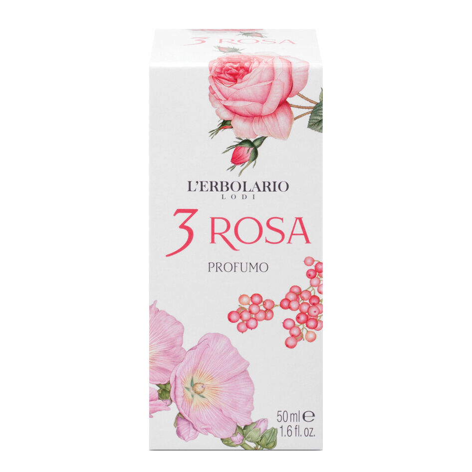 l'erbolario 3 rosa acqua profumo 50 ml