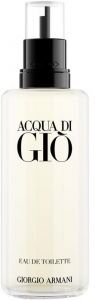 armani acqua di giò pour homme refill 150 ml, eau de toilette ricarica spray uomo