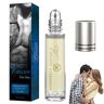 Jimtuze Parfumferomonen voor mannen,Rol op feromonen voor mannen om vrouwen aan te trekken   Sexy Roller Feromoon Geur Unisex voor mannen en vrouwen, 10ml