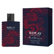 Replay Signature Red Dragon for Him - Edt 50 ml