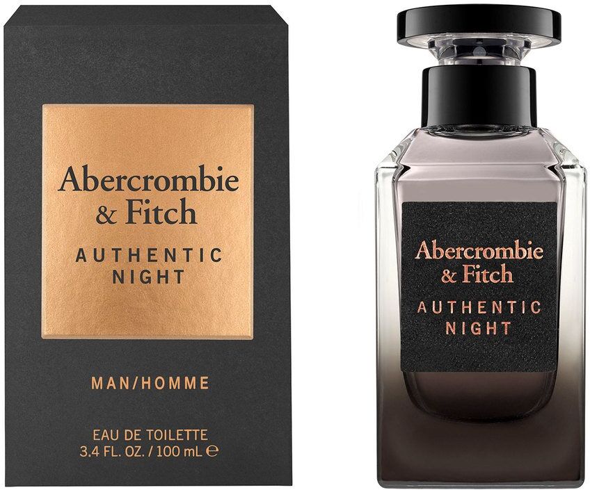 Abercrombie & Fitch Authentic Night Eau De Toilette 100ml