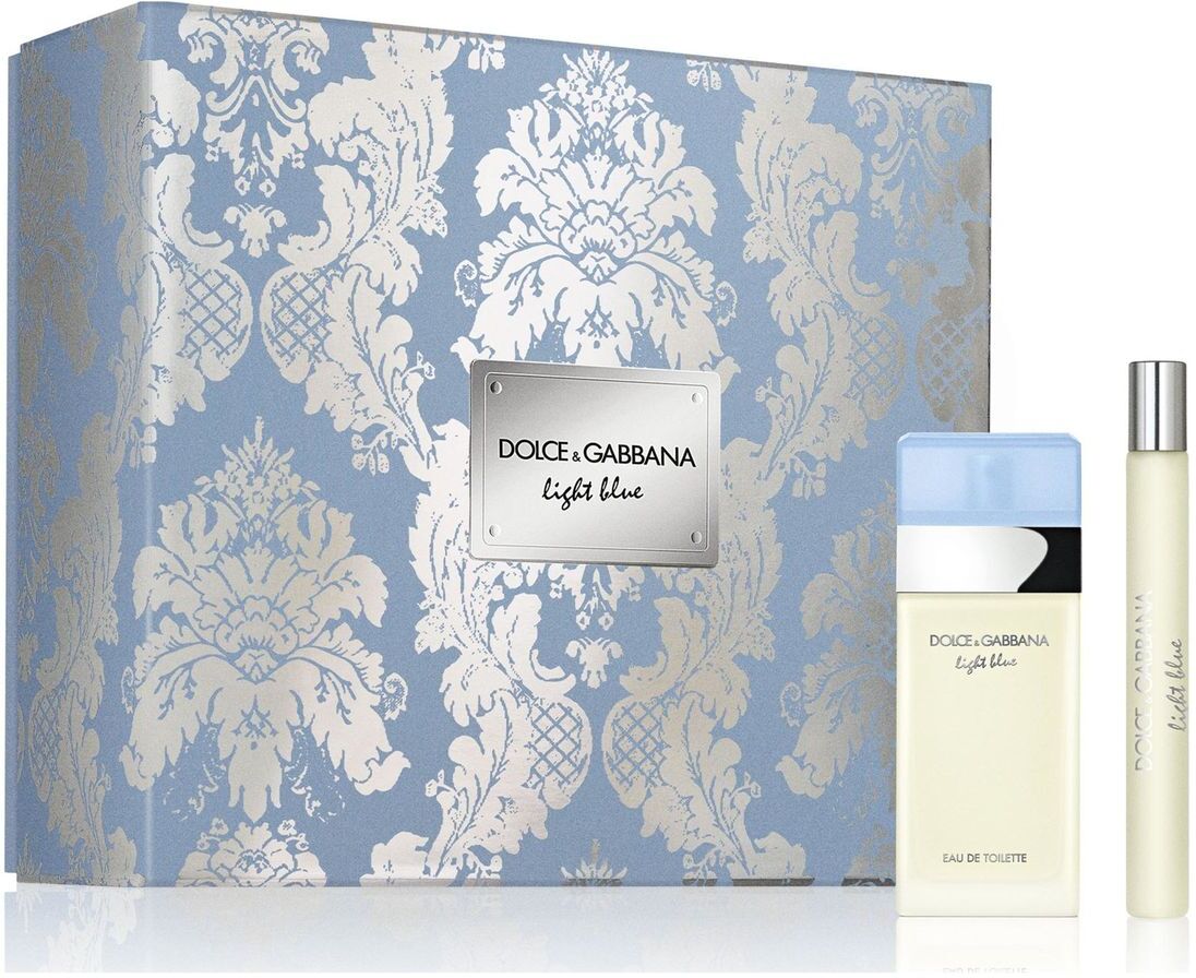 Dolce & Gabbana Light Blue Lb Edt 25/Edt 10Ml Parfyme Sett Nude Dolce & Gabbana