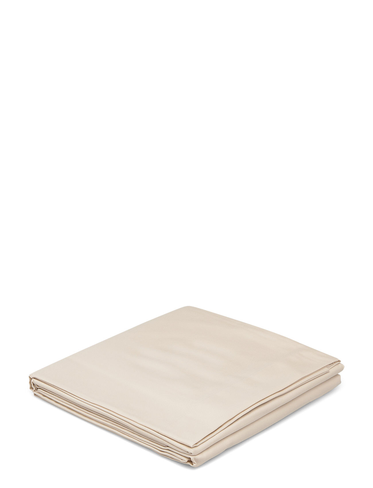 GANT Sateen Single Bottom Sheet Home Textiles Bedtextiles Sheets Beige GANT