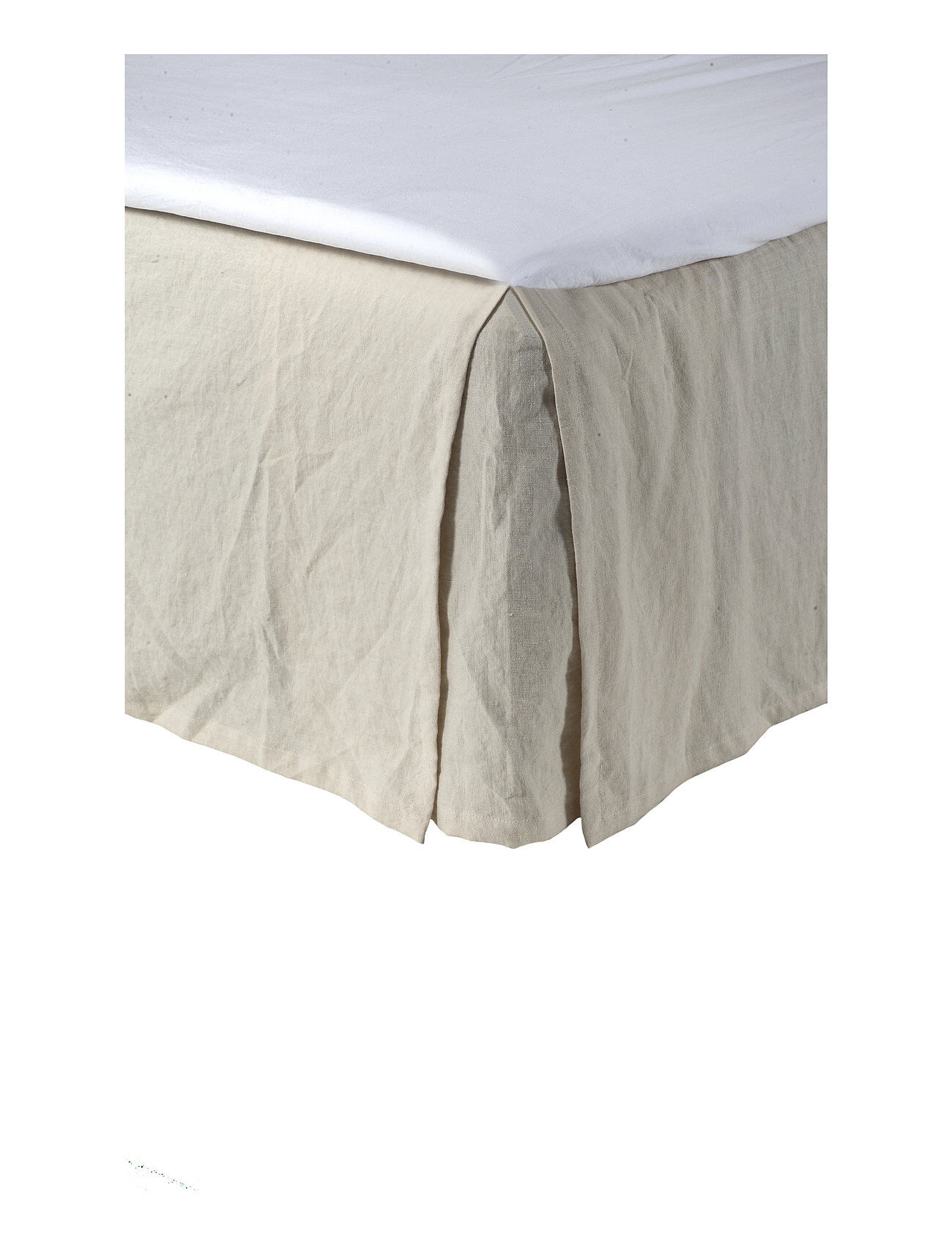 Himla Miramar Bed Skirt Home Textiles Bedtextiles Bed Skirt Beige Himla
