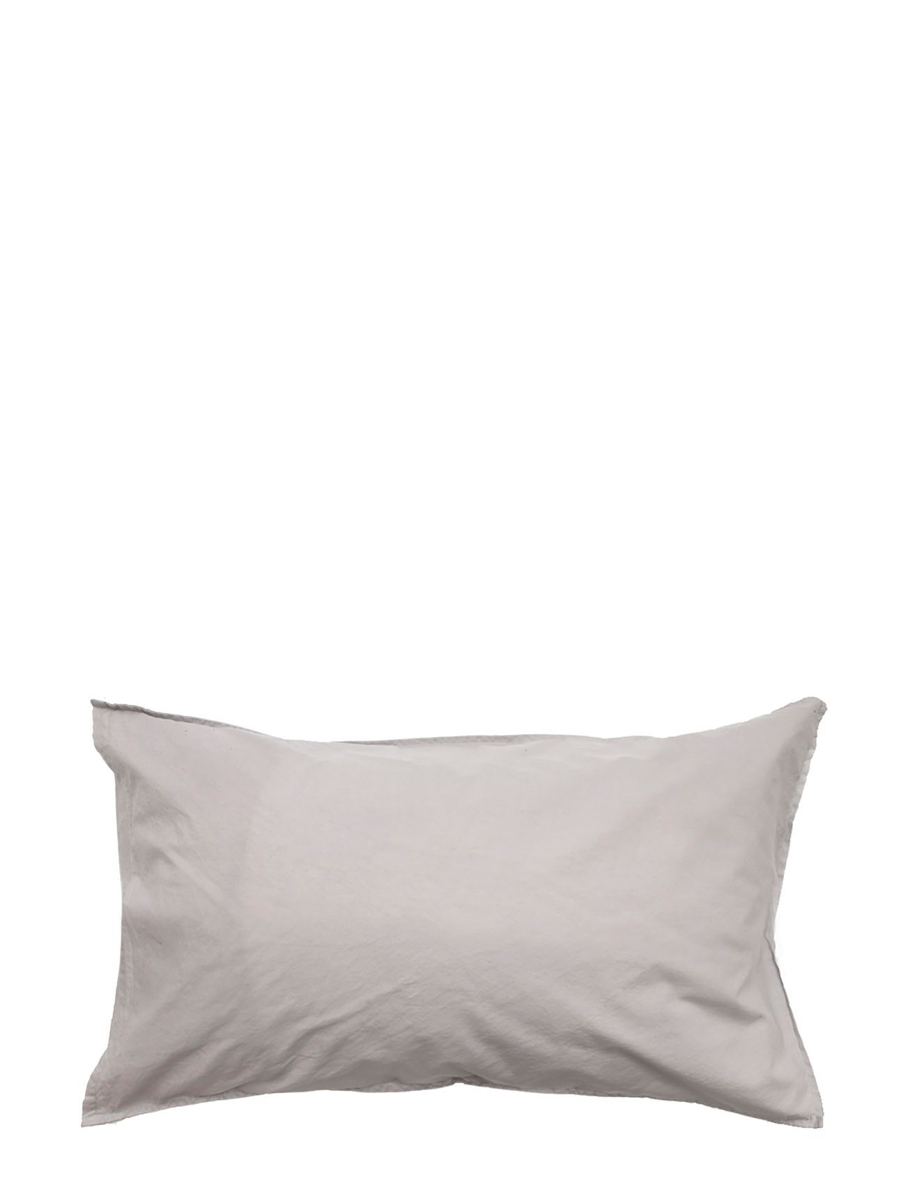Himla Hope Plain Pillowcase Home Textiles Bedtextiles Pillow Cases Grå Himla