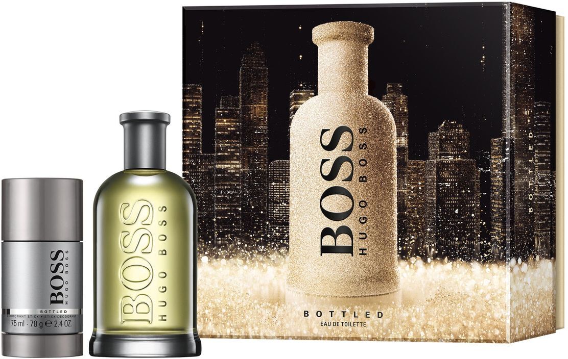 Boss Hugo Boss Bottled Edt 200Ml/Dst 75Ml Beauty MEN ALL SETS Nude Hugo Boss Fragrance