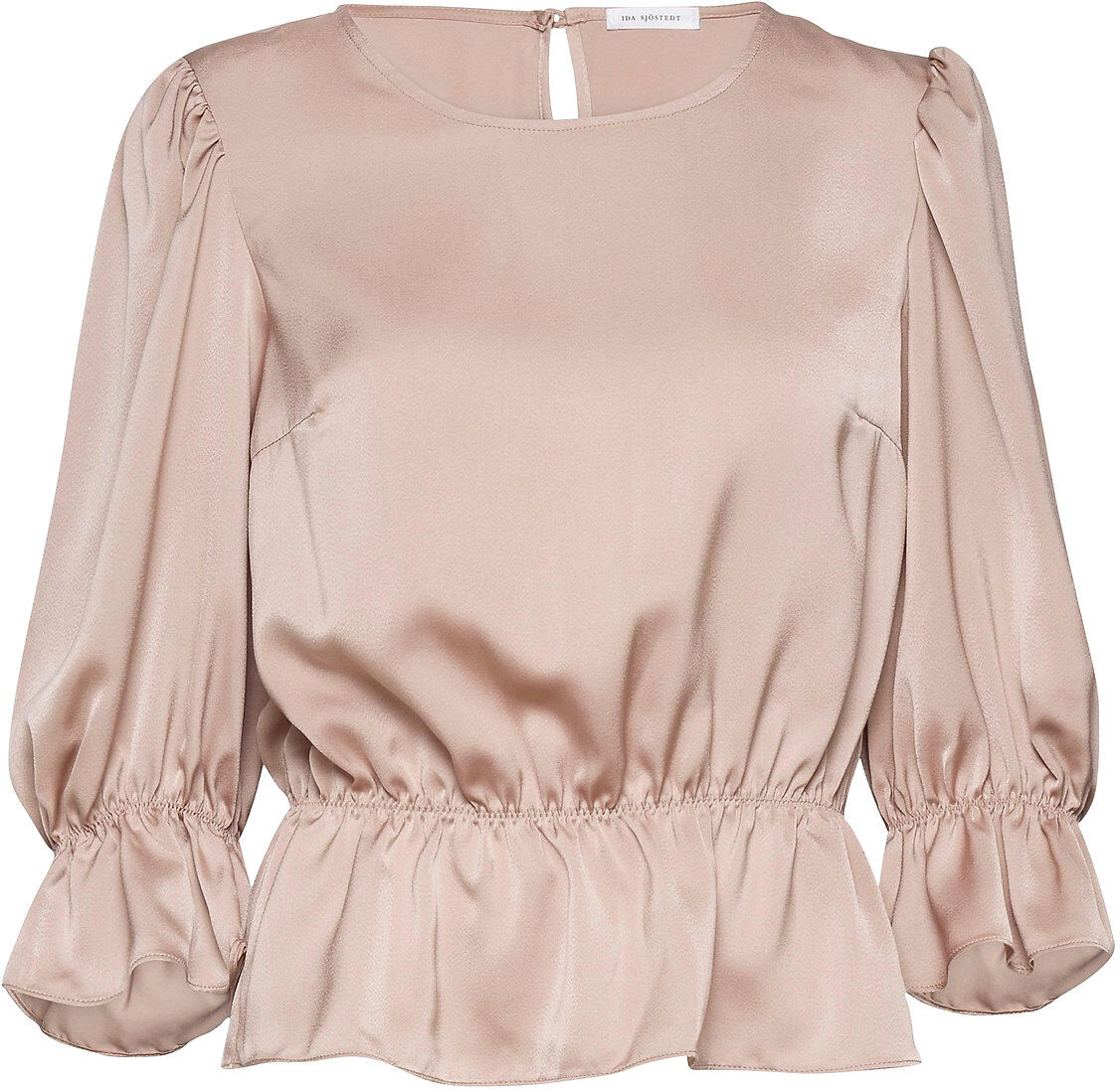 Ida Sjöstedt Willow Top Bluse Langermet Rosa Ida Sjöstedt