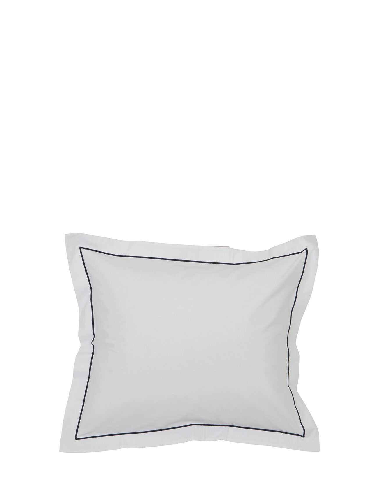 Lexington Home Hotel Percale White/Blue Pillowcase Home Textiles Bedtextiles Pillow Cases Hvit Lexington Home