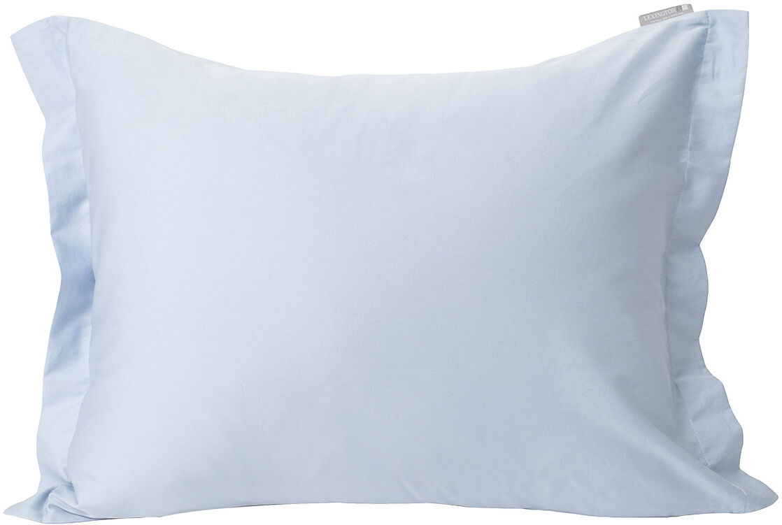 Lexington Home Hotel Cotton Sateen Sky Blue Pillowcase Home Textiles Bedtextiles Pillow Cases Blå Lexington Home