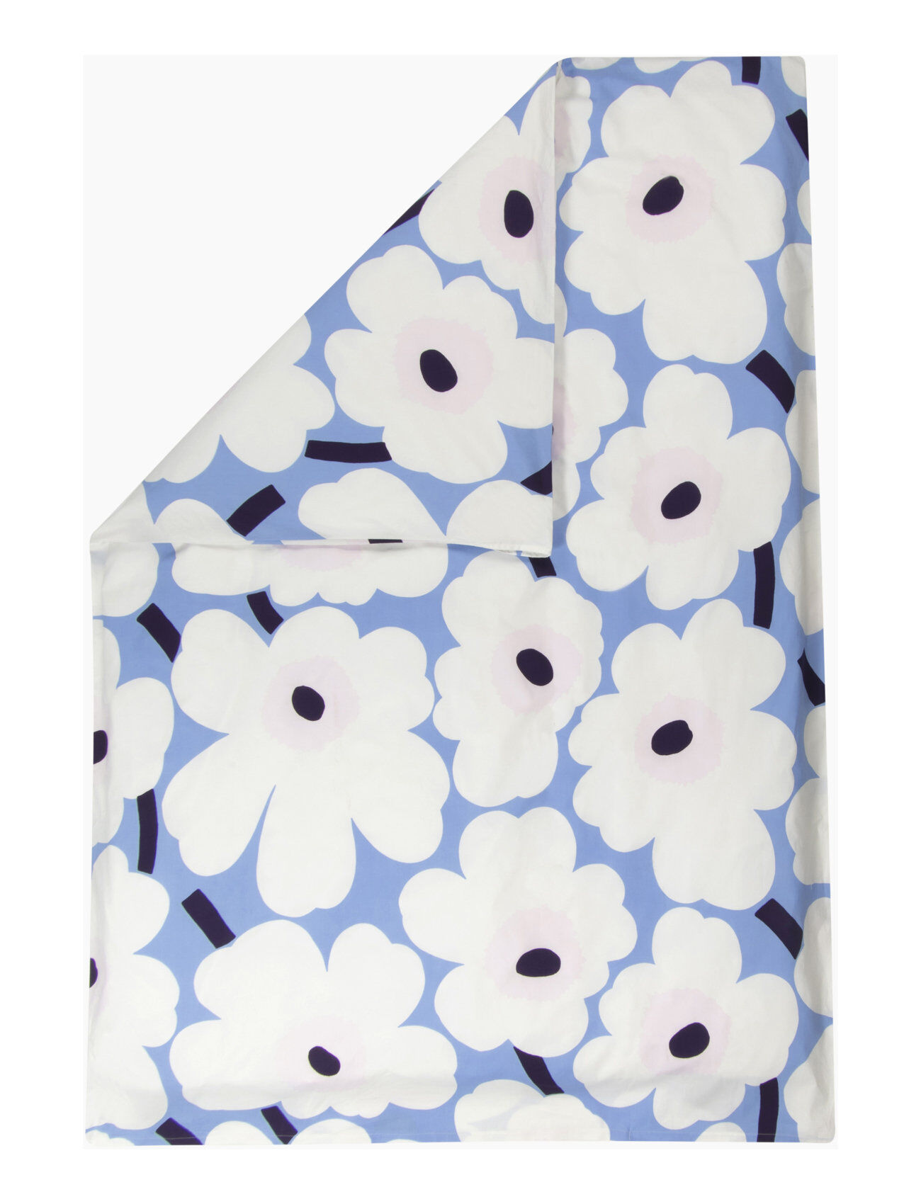 Marimekko Unikko Duvet Cover Home Textiles Bedtextiles Duvet Covers Blå Marimekko Home